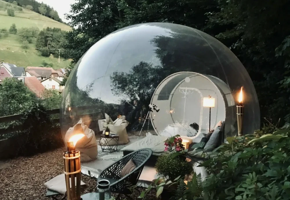 garden bubble tent